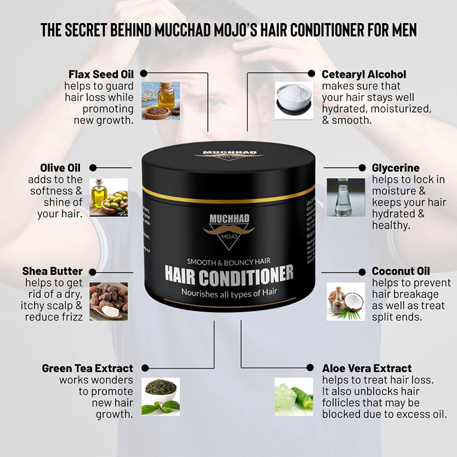 best mens dry hair conditioner, removes hair tangles